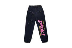 Sp5der P*NK Tracksuit Black
