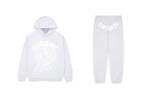 Sp5der OG Web Tracksuit Heather Grey