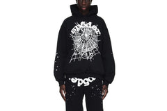 Sp5der OG Web Tracksuit Black