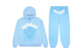 Sp5der Web Tracksuit-Sky Blue