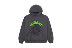 Sp5der Wait Web Tracksuit Slate Grey