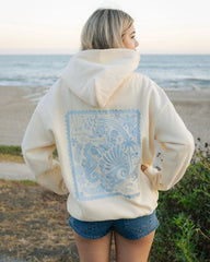 Live in the Moment Hoodie in Sand