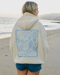 Live in the Moment Hoodie in Sand