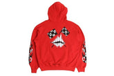 Chrome Hearts x Matty Boy Flames Hoodie Red