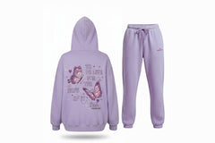 Classic Puff Tracksuit in Lilac