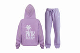 Classic Puff Tracksuit in Orchid