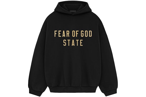 Fear of God Essentials Fleece Hoodie Black