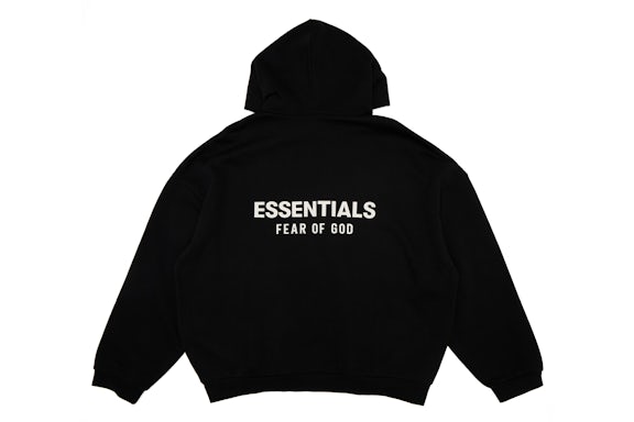 Fear of God Essentials Fleece Hoodie (FW24) Black