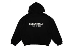 Fear of God Essentials Fleece Hoodie (FW24) Black