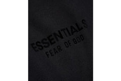 Fear of God Essentials Hoodie Jet Black