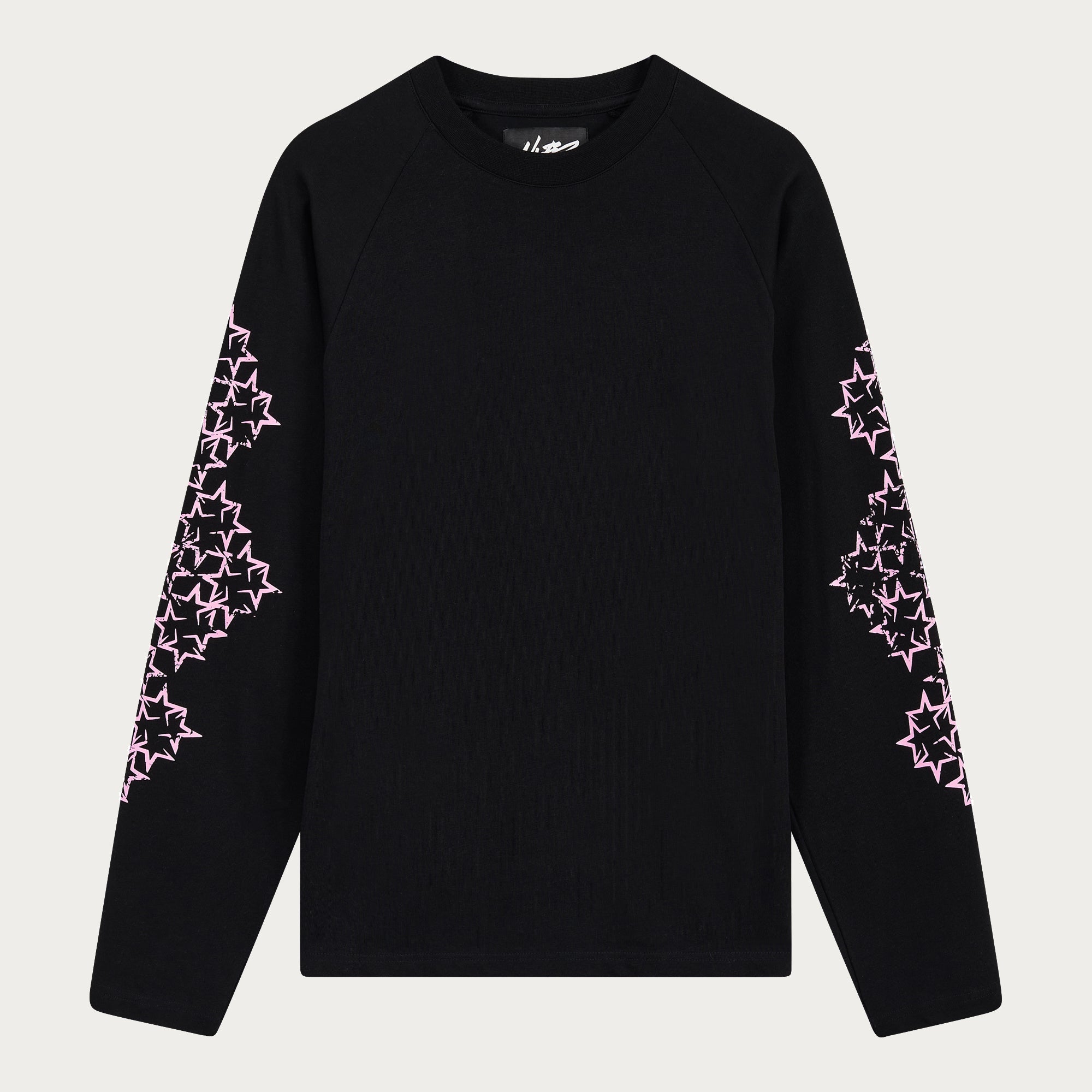 STAR LONGSLEEVE BLACK/PINK