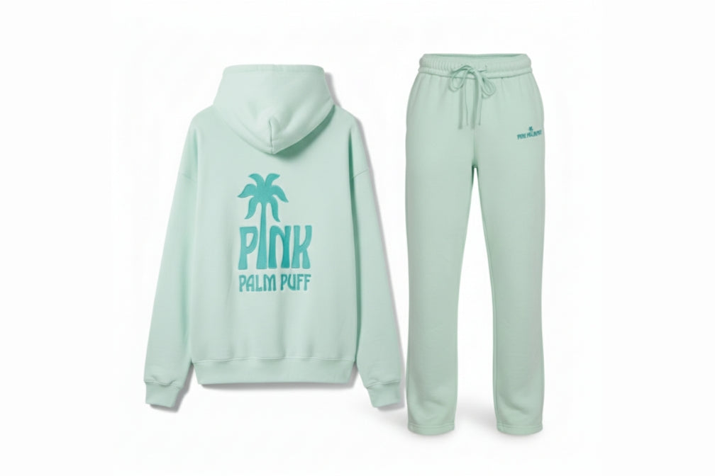 Classic Puff Tracksuit in Mint Breeze