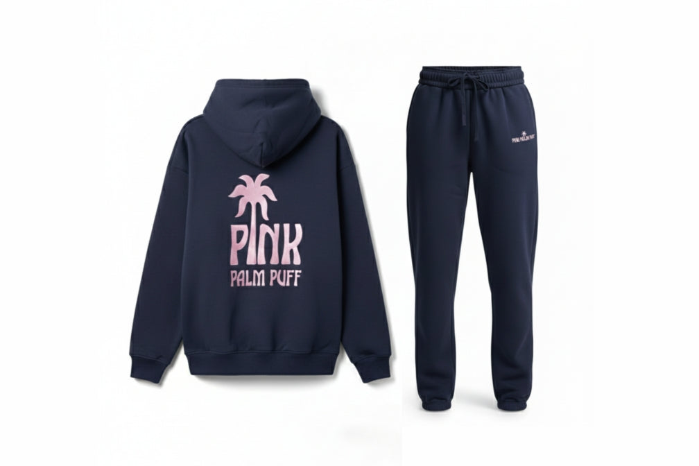 Classic Puff Tracksuit in Navy