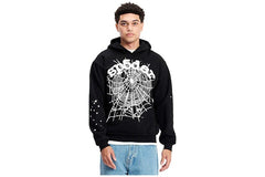 Sp5der OG Web Hoodie Black
