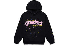 Sp5der P*NK V2 Hoodie Black
