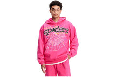 Sp5der P*NK V2 Hoodie Pink